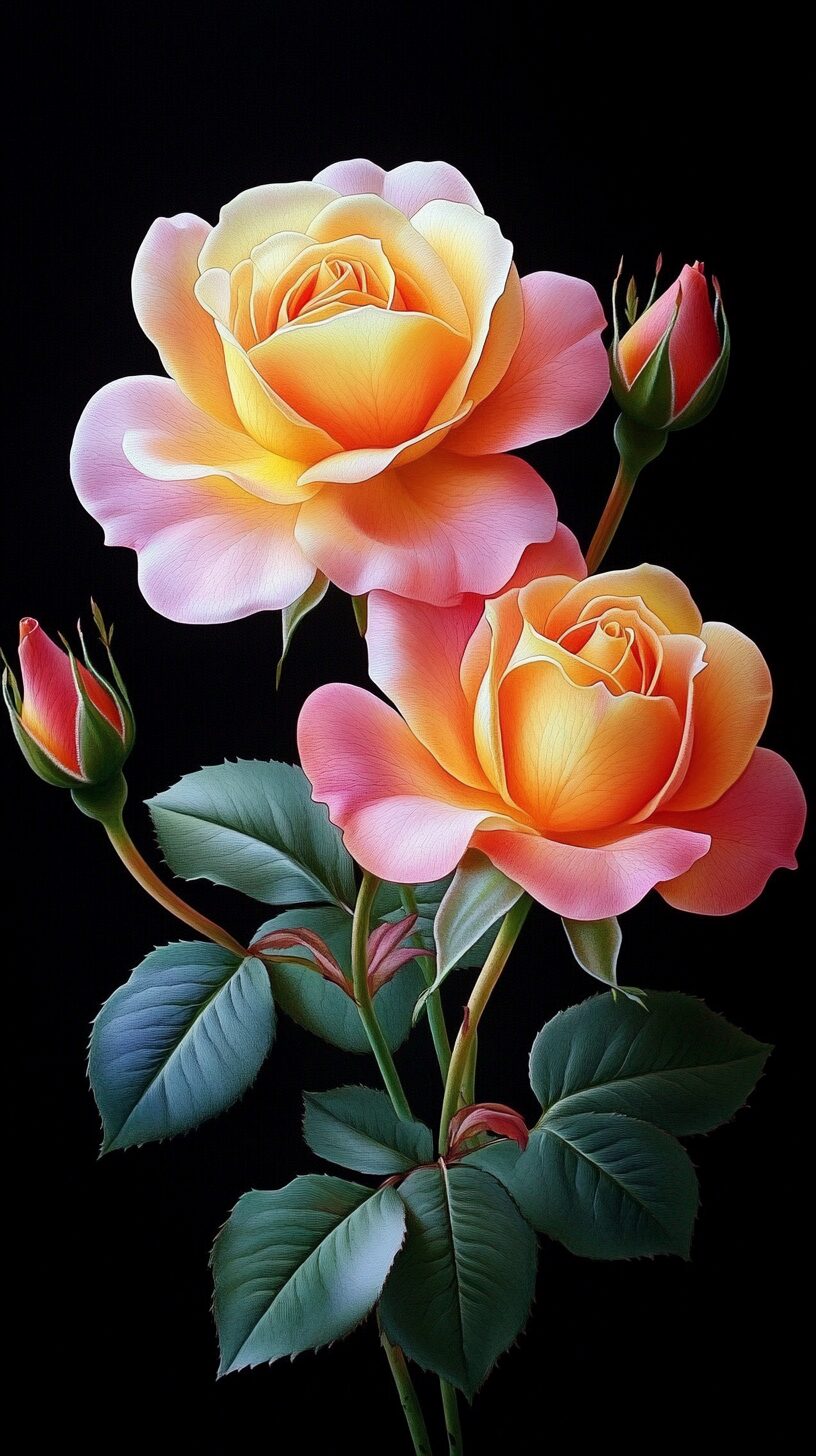 - FLORAL AI ART Floral AI Portfolio – Original Flowerl Art Created with AI