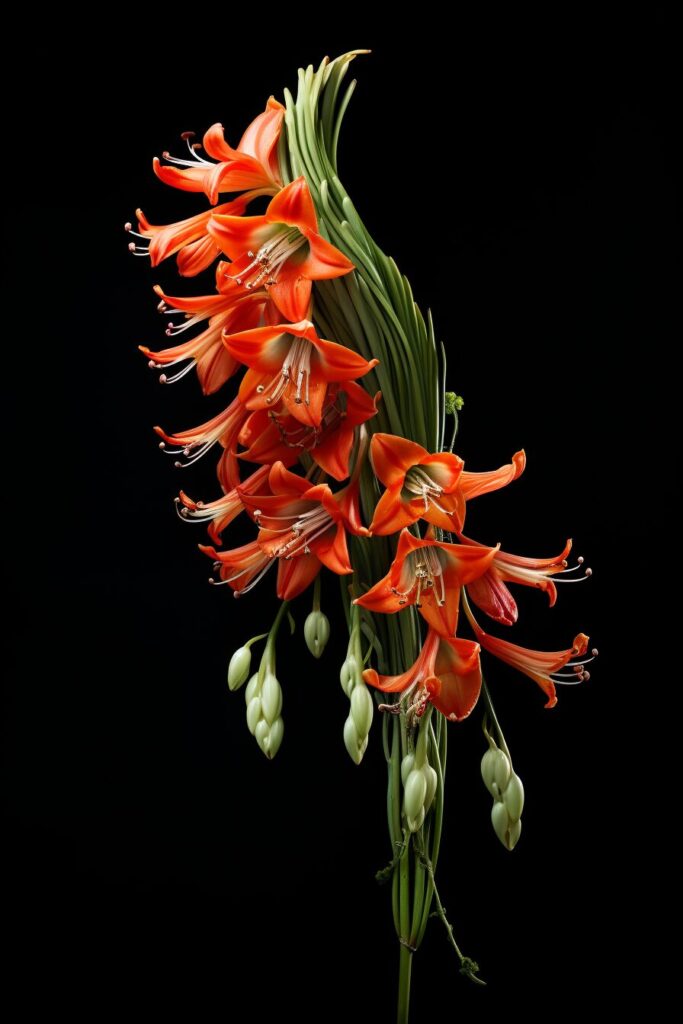 concept baroque art ornithogalum dubium flowers