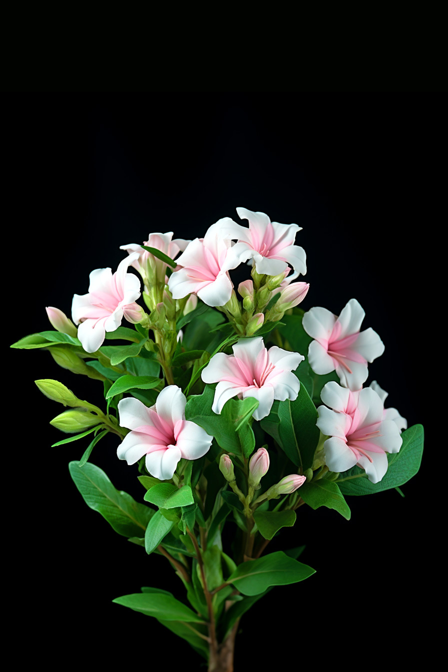 bouquet of white gardenias
