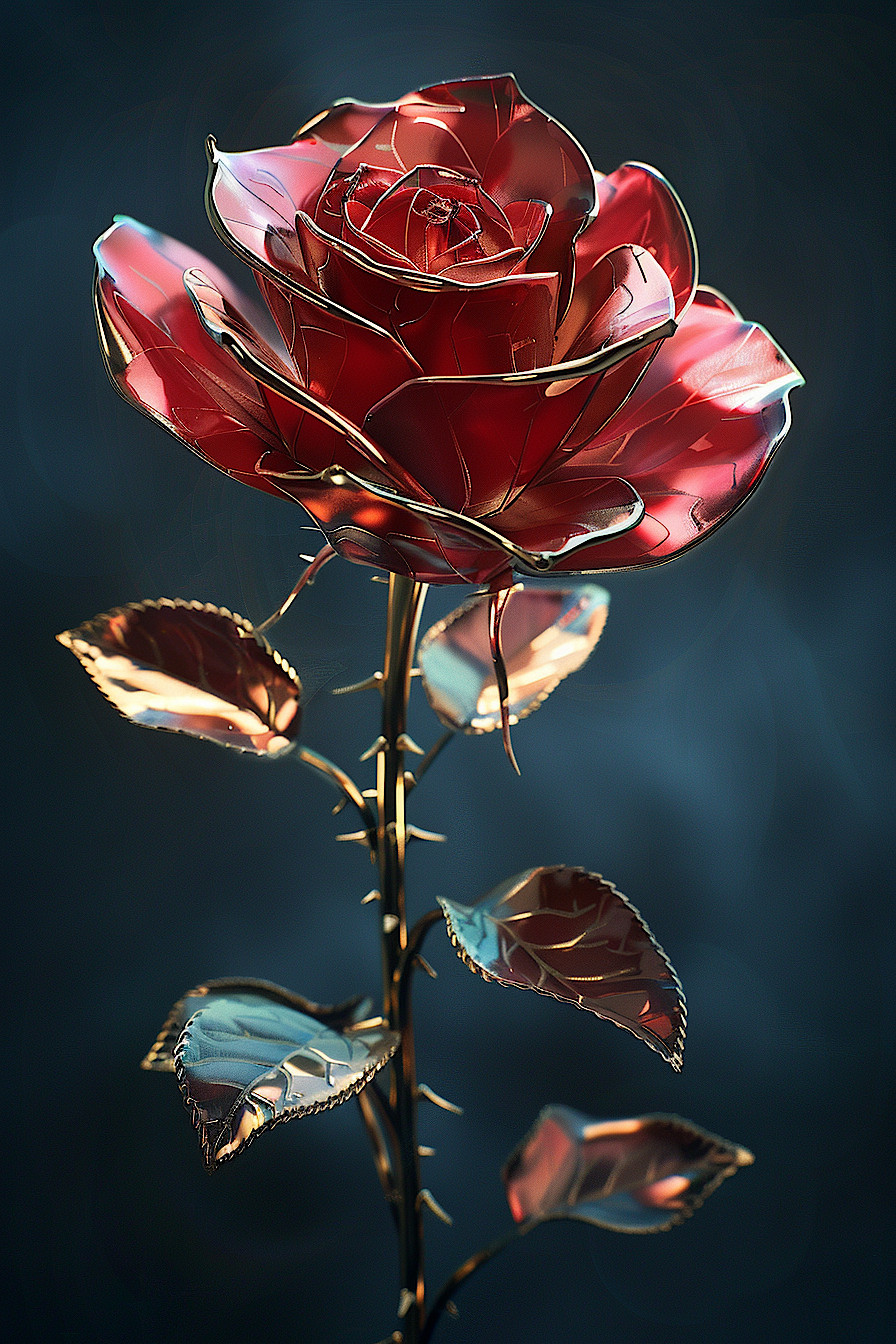 How To Use Image of Beautiful Red Rose Figurine: 10 Ideas To Try